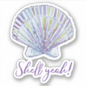 Shell Ja. Sticker (Voorkant)