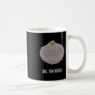 Shell Ja Stranden Funny Beach Shell Koffiemok