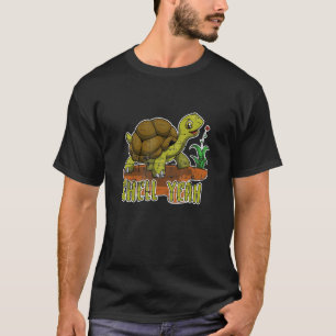Shell Ja Zeedier Liefhebber Schildpad T-shirt