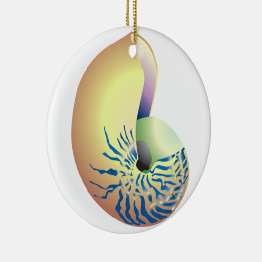 SHELL KERAMISCH ORNAMENT (Rechts)