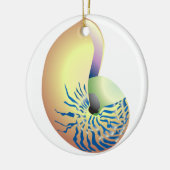 SHELL KERAMISCH ORNAMENT (Links)