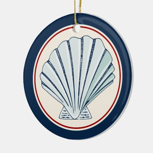 Shell Keramisch Ornament (Links)