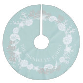 Shell kerstboomrok kerstboom rok (Voorkant)