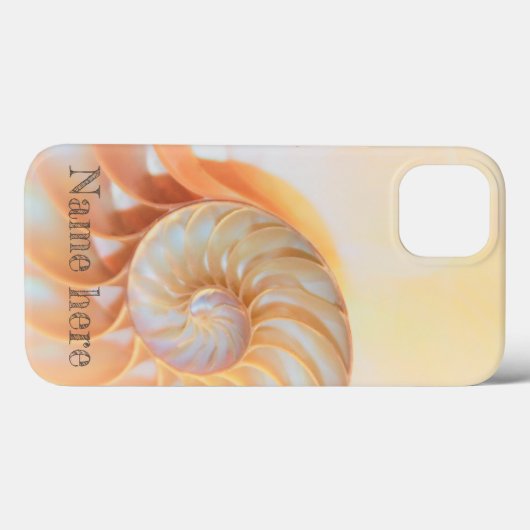 shell nautilus tournoi iPhone / coque ipad (Verso (horizontal))