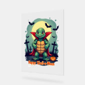 Shell-o-Ween Turtle Acryl Bord (Hoek)