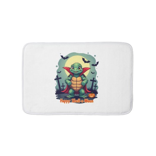 Shell-o-Ween Turtle Badmat (Voorkant)