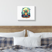 Shell-o-Ween Turtle Canvas Afdruk (Insitu (Slaapkamer))