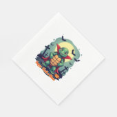 Shell-o-Ween Turtle Servet (Hoek)