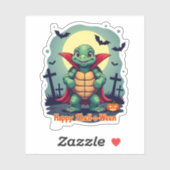 Shell-o-Ween Turtle Sticker (Vel)