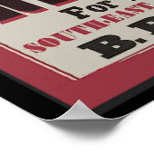 Shell Oyster Restaurant Poster (Hoek)