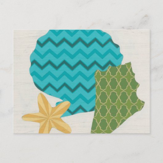 Shell Pattern II Briefkaart (Voorkant)