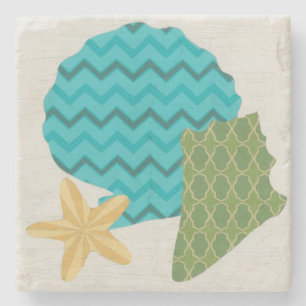 Shell Pattern II Stenen Onderzetter