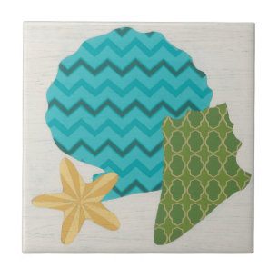 Shell Pattern II Tegeltje