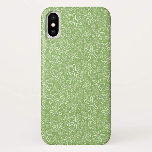 Shell Pattern on Spotted Background Case-Mate iPhone Case (Achterkant)