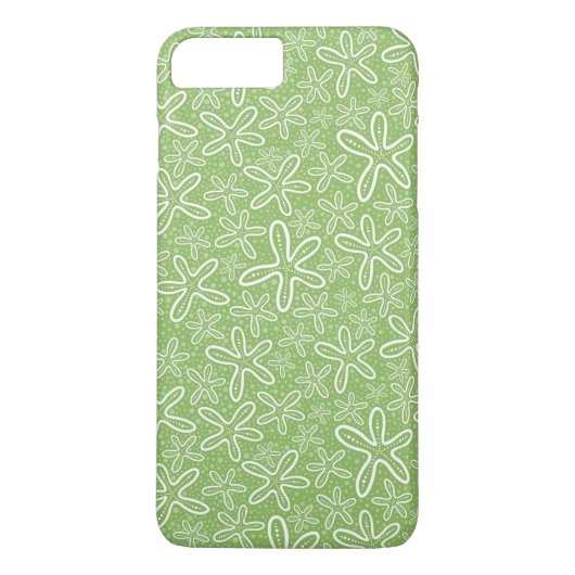 Shell Pattern on Spotted Background Case-Mate iPhone Case (Achterkant)