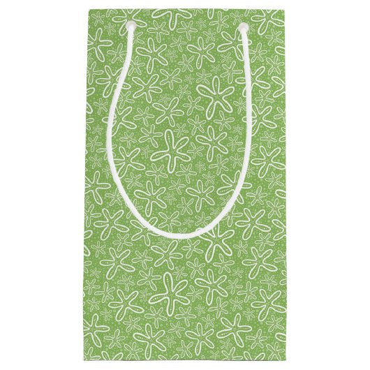 Shell Pattern on Spotted Background Klein Cadeauzakje (Voorkant)