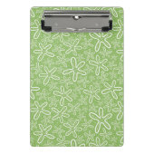 Shell Pattern on Spotted Background Mini Klembord (Voorkant)