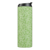 Shell Pattern on Spotted Background Thermosbeker (Gedraaid links)