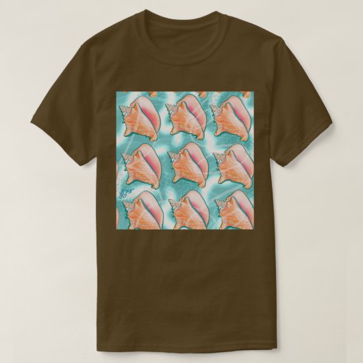 Shell Pattern T-shirt (Design voorkant)