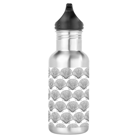 Shell Pattern Waterfles (Rechts)