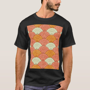 Shell spektakel: Abstracte Zeeen T-shirt