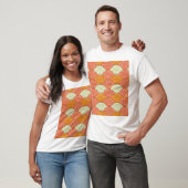 Shell spektakel: Abstracte Zeeen T-shirt (Unisex)