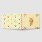 shell strand art ontwerp heldere zon gastenboek (Volledig)