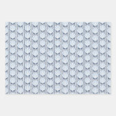 Shell Stripe Elegance! Inpakpapier Vel (Voorkant)