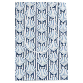Shell Stripe Elegance! Medium Cadeauzakje