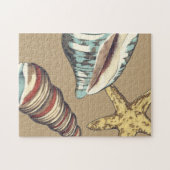 Shell Trio op Khaki Legpuzzel (Horizontaal)