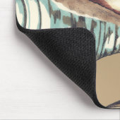 Shell Trio op Khaki Muismat (Hoek)