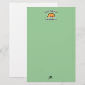 Shell van de Dinsdag van de taco kaas Mexicaans Briefpapier (Voorkant / Achterkant)