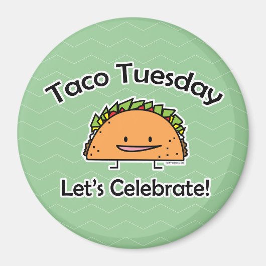 Shell van de Dinsdag van de taco tortilla van het Magneet (Voorkant)