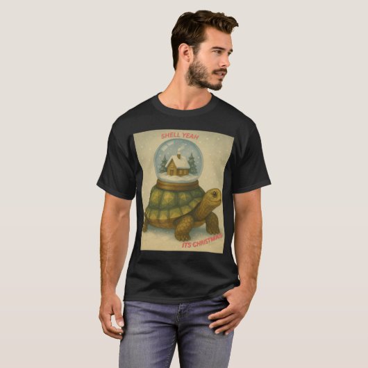 Shell Yeah retro T-shirt (Voorkant volledig)