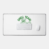 Shell Yeah Turtle Snail Funny Bureaumat (Keyboard & Muis)