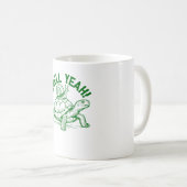 Shell Yeah Turtle Snail Funny Koffiemok (Voorkant rechts)