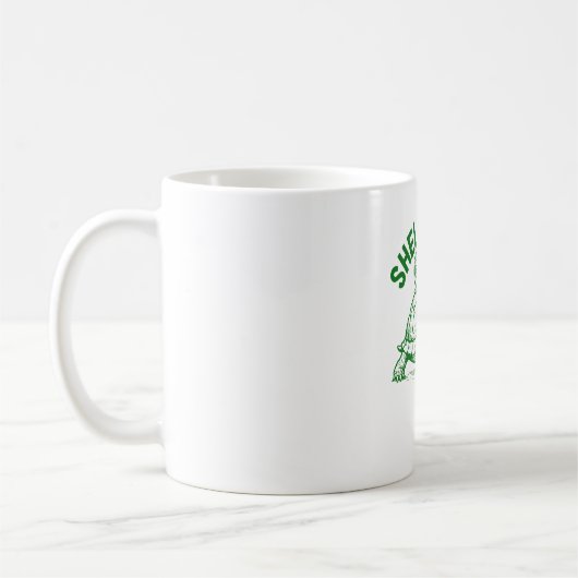 Shell Yeah Turtle Snail Funny Koffiemok (Links)