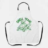 Shell Yeah Turtle Snail Funny Schort (Voorkant)