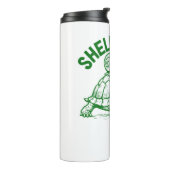 Shell Yeah Turtle Snail Funny Thermosbeker (Gedraaid links)