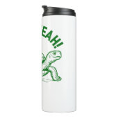Shell Yeah Turtle Snail Funny Thermosbeker (Geroteerd rechts)