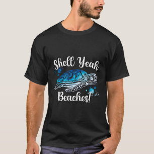 Shell Yes stranden Tie Dye Turtle Shell Ja T-shirt