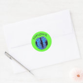 Shellback Ronde Sticker (Envelop)