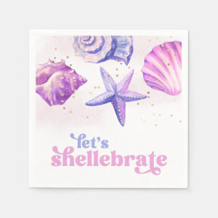 Shellebrate Party Papieren servetten