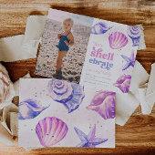 Shellebrate Photo Invitations d'anniversaire