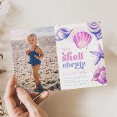 Shellebrate Photo Invitations d'anniversaire