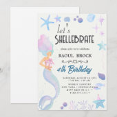 Shellebrate Verjaardag Kaart (Voorkant / Achterkant)