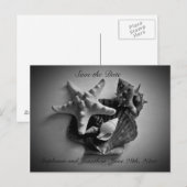 Shells Bewaar de Date post kaart (Voorkant / Achterkant)