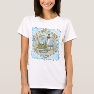Shells Oregon Lighthouse T-shirt