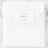 Shells Pasta Label Stickers (Tas)