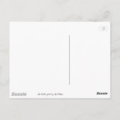 Shells van het zee briefkaart (Achterkant)